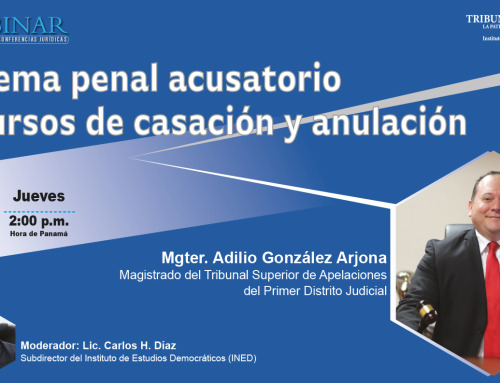 Sistema penal acusatorio: Recursos de casación y anulación, próximo webinario organizado por el INED